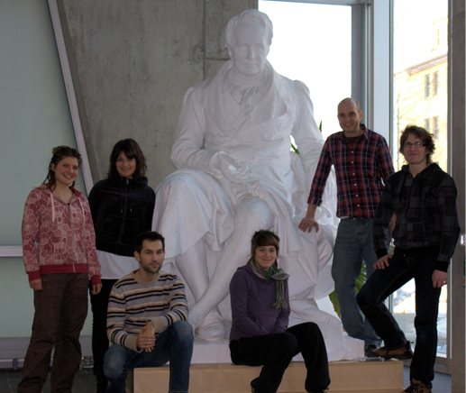 Organisationskommitee mit Alexander von Humboldt